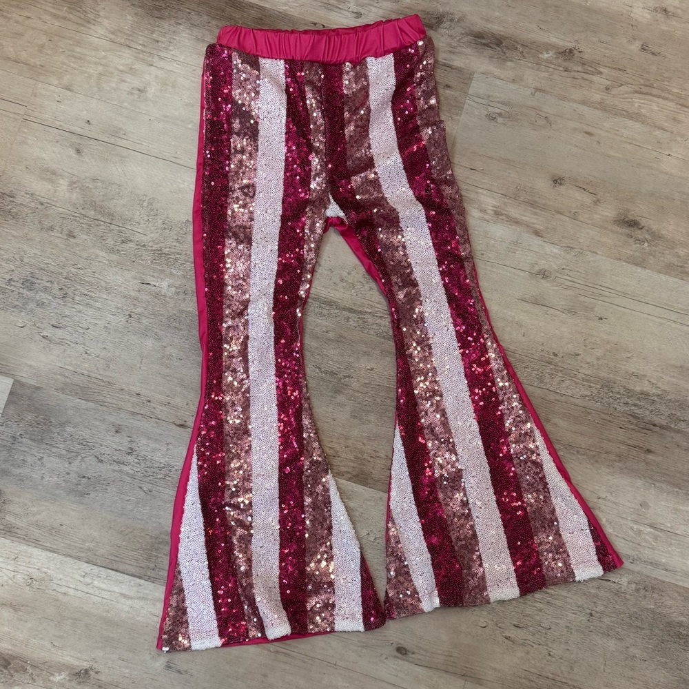 Girls boutique sequin pants 10/12